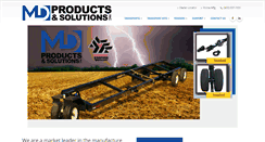 Desktop Screenshot of md-products.com